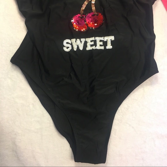 NWT Womems cherry swimsuit XL - Picture 3 of 4